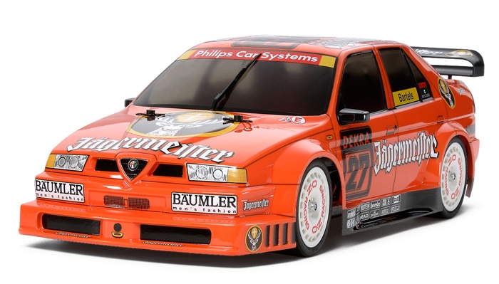 タミヤ 電動RCカーシリーズ 1/10RC アルファロメオ 155 V6 TI