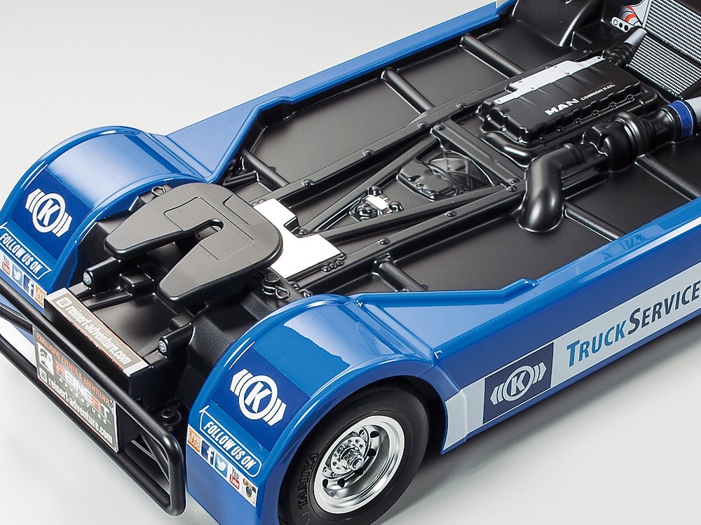 タミヤ 電動RCカーシリーズ 1/14RC TEAM HAHN RACING MAN TGS (TT-01
