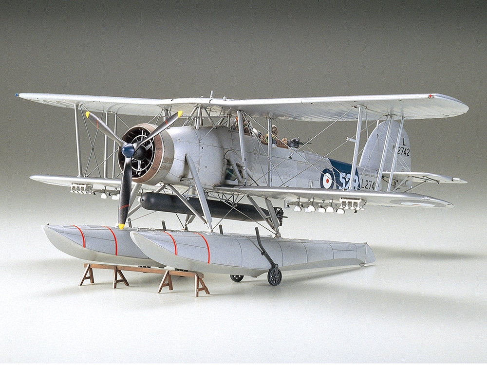 タミヤ 1/48 傑作機シリーズ フェアリー ソードフィッシュ Mk.I 水上機