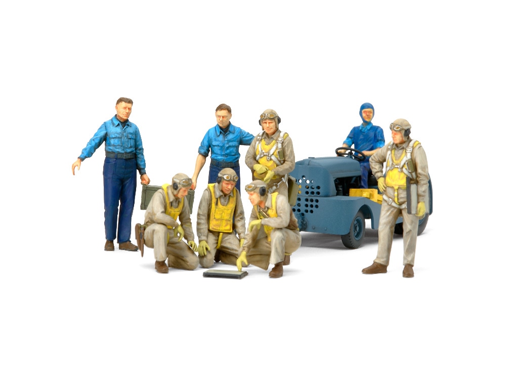 タミヤ 1/48 傑作機シリーズ アメリカ海軍航空隊パイロット・モトタグ