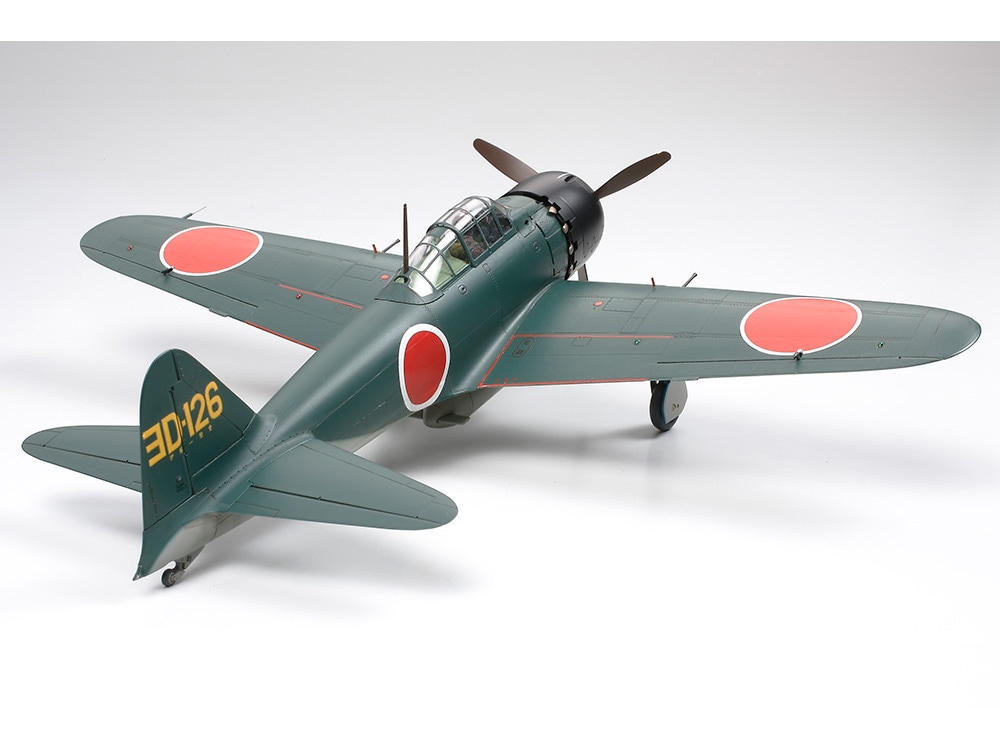 タミヤ 1/48 傑作機シリーズ 三菱 零式艦上戦闘機五二型/五二型甲 | タミヤ