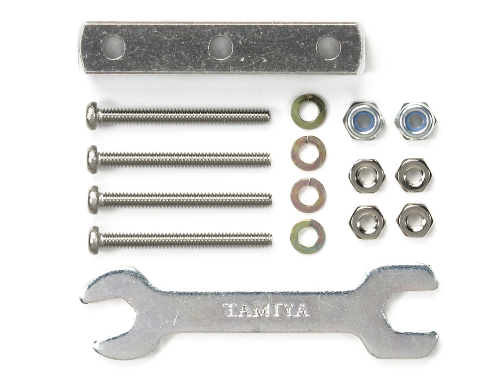 タミヤ ミニ四駆特別企画 マスダンパー スクエア （6x6x32mm・シルバー