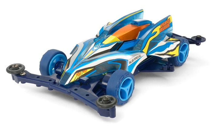タミヤ 1/32 エアロミニ四駆シリーズ ナックルブレイカー ブルー