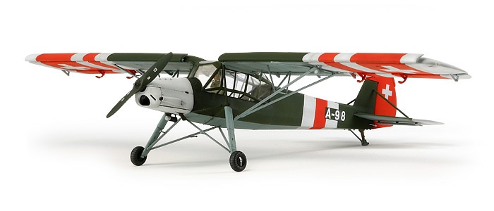 タミヤ スケール限定商品 1/48 フィーゼラー Fi156C シュトルヒ スイス