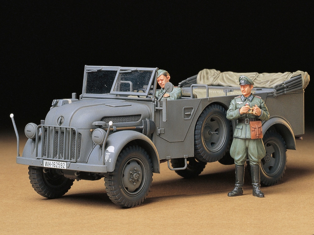 タミヤ 1/35 ミリタリーミニチュアシリーズ ドイツ 大型軍用乗用車