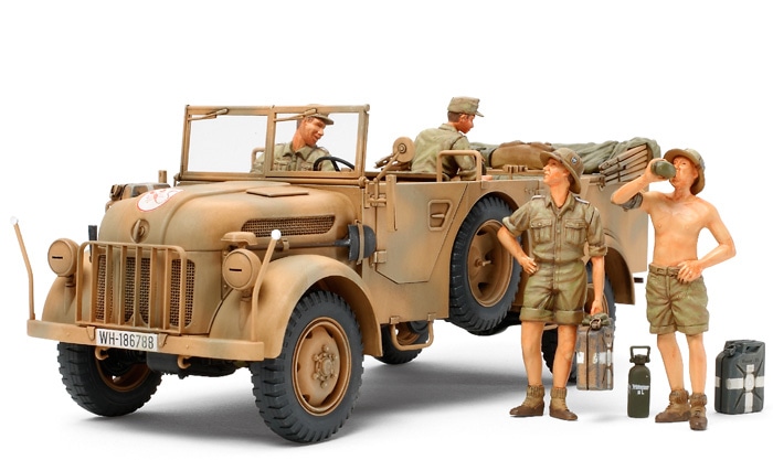 タミヤ 1/35 ミリタリーミニチュアシリーズ ドイツ大型軍用乗用車