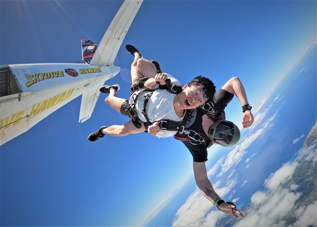 スカイダイビング (記念バッジ贈呈キャンペーン中) | VIP Tour Web