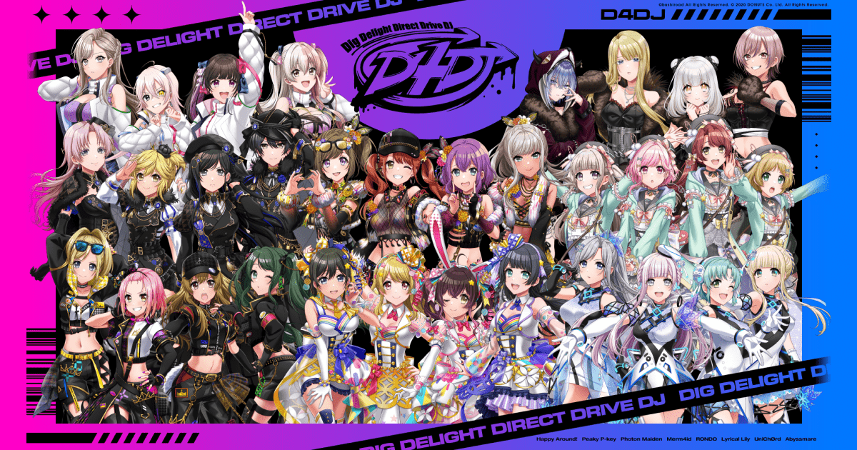 D4DJ×FaNeMa「UniChØrd」おすわりぬいぐるみ予約受付中！ | NEWS