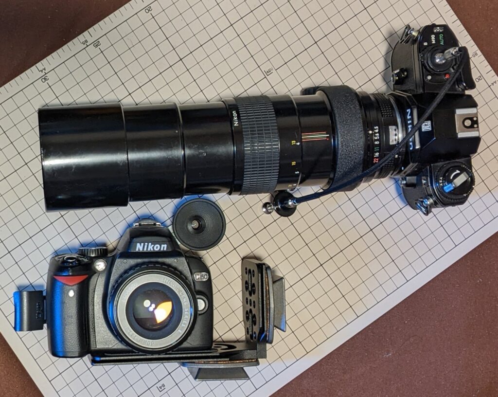 AI NIKKOR 300mm F4.5の何が良いのか？ – D60で工場夜景