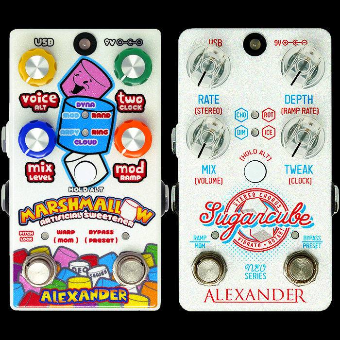 Guitar Pedal X - GPX Blog - Alexander Pedals' Marshmallow Pitch