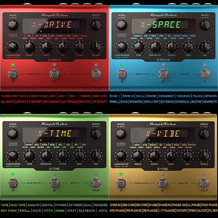 22 ik multimedia X-space リバーブ AmpliTube X-Space リバーブ