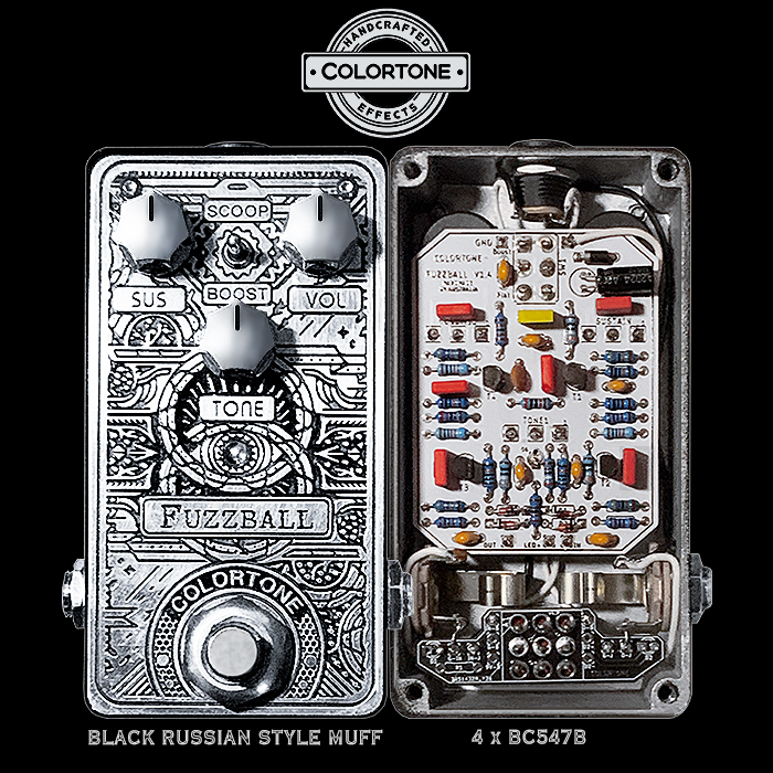 Guitar Pedal X - GPX Blog - Colortone's Fuzzball Black Russian