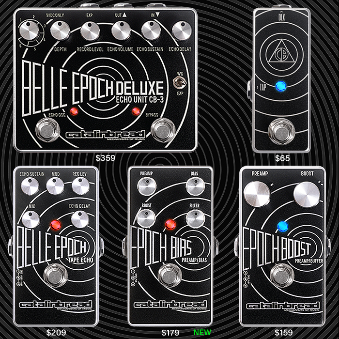 Guitar Pedal X - GPX Blog - Catalinbread adds the Epoch Bias