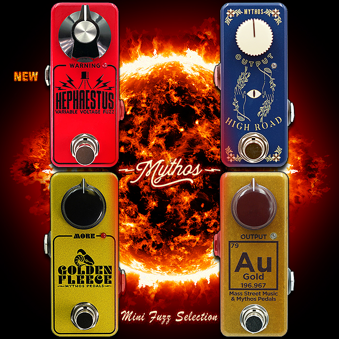 Guitar Pedal X - News - Mythos completes its potent One-Knob Mini