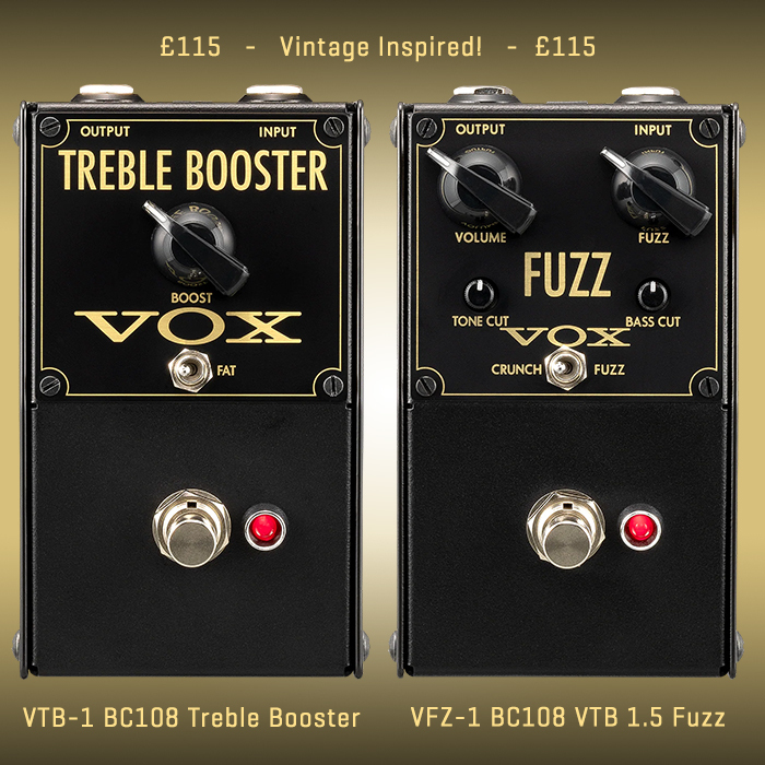 Guitar Pedal X - GPX Blog - Vox releases Vintage-inspired