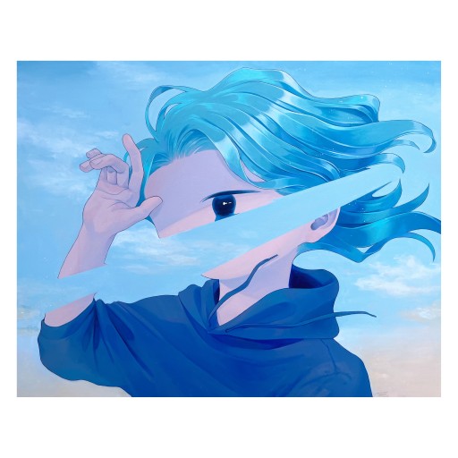 南あやかアクリルキャンバス作品