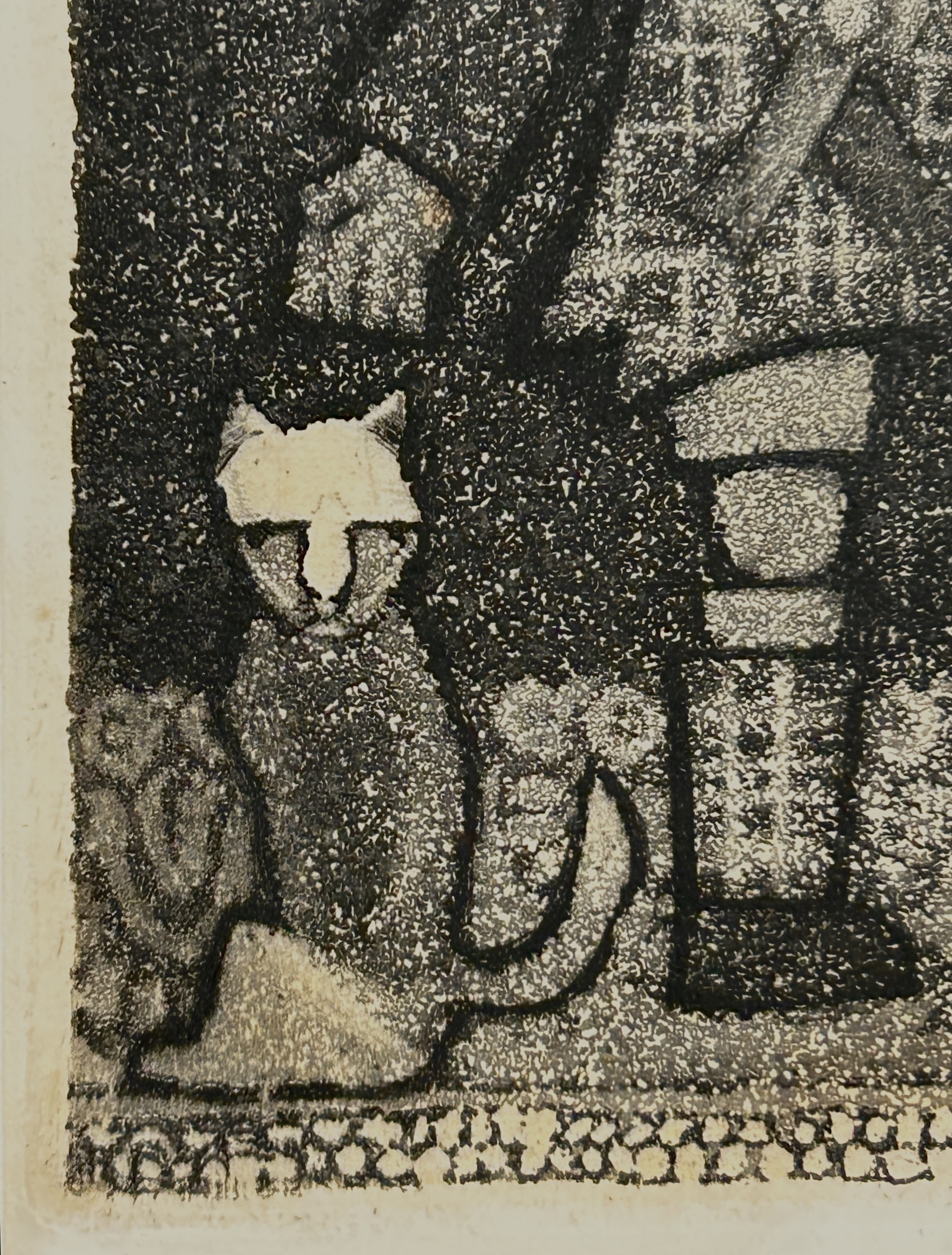 駒井哲郎「人形と小動物」 by 駒井哲郎｜Tetsuro Komai | Art Scenes