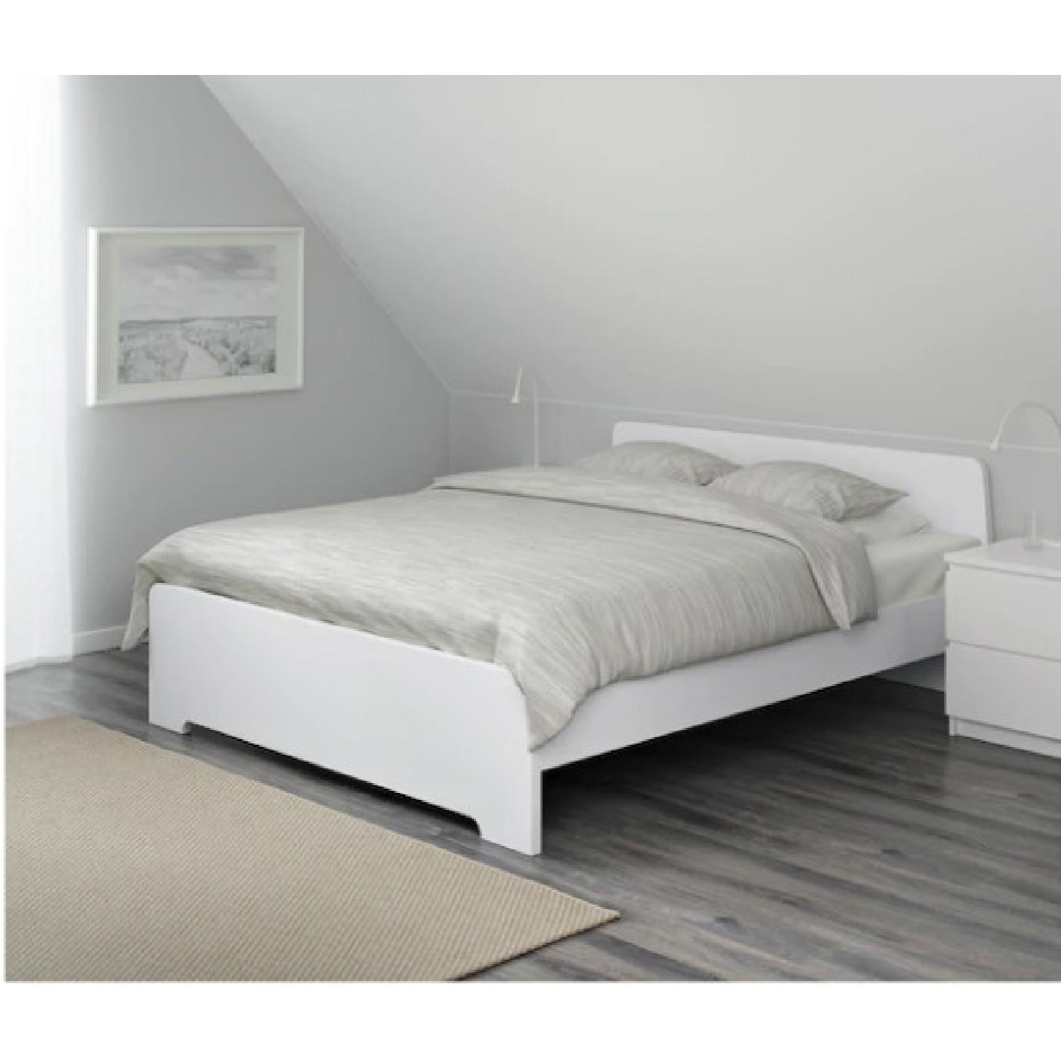 Ikea Askvoll Full Bed Frame - AptDeco