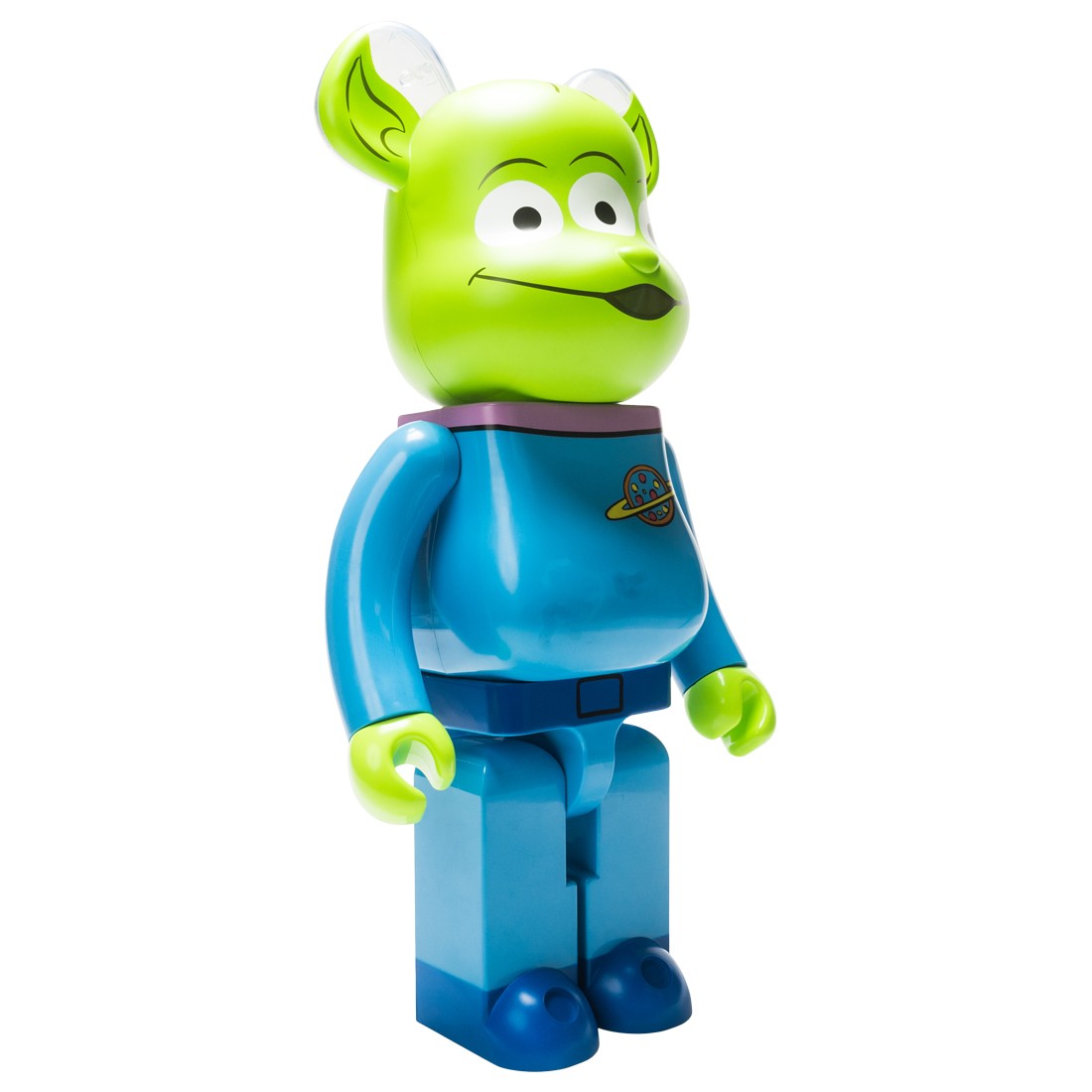 Medicom Disney Toy Story Alien 1000% Bearbrick Figure blue