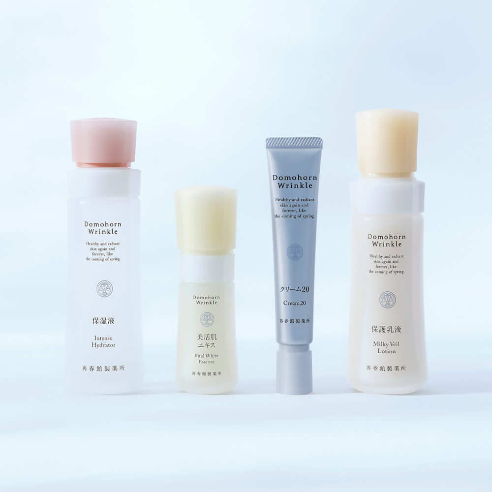 ドモホルンリンクル 基本4点セット 化粧水 美容液 クリーム 乳液 約60