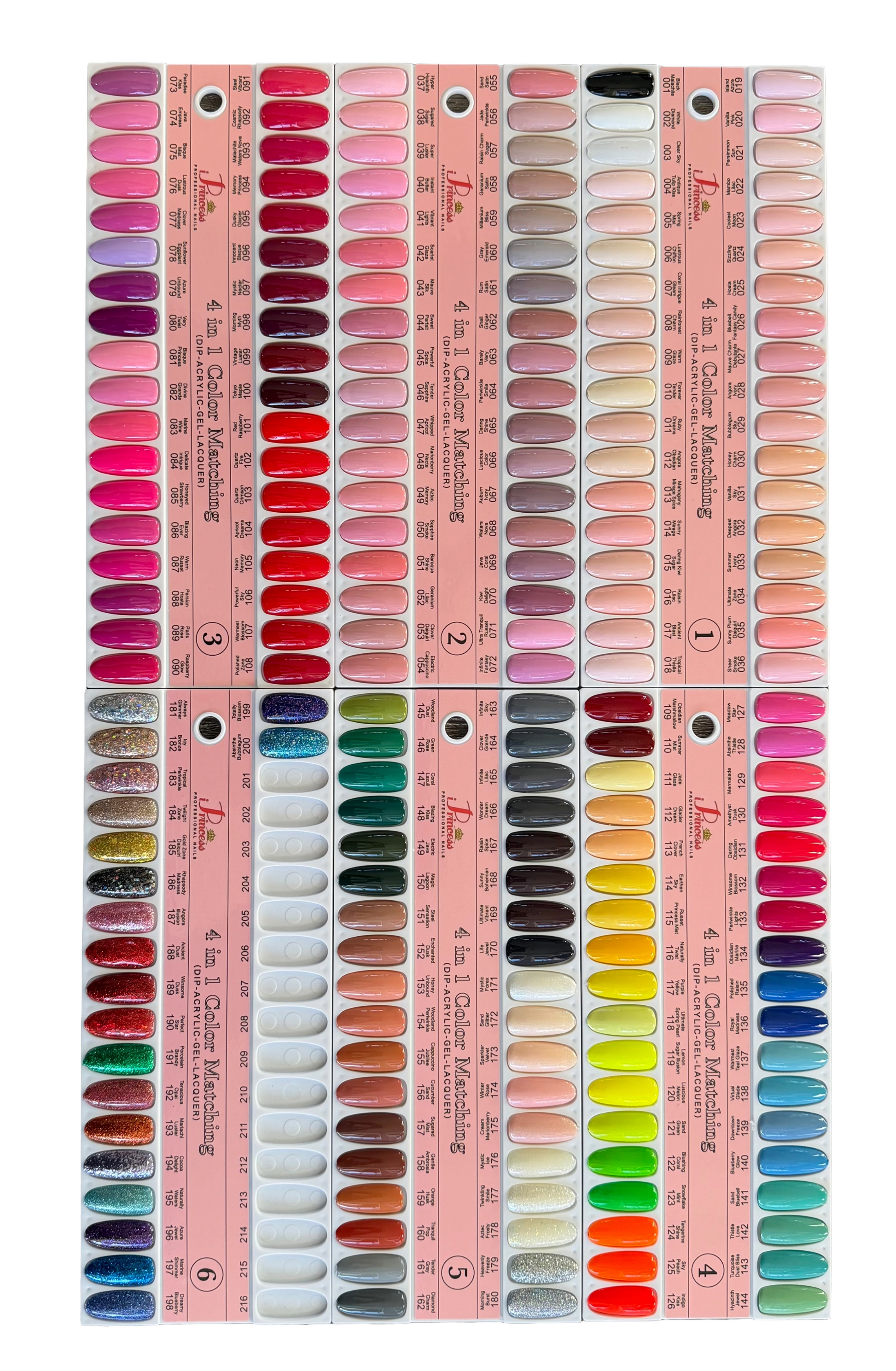 iPrincess Fullset 344 Colors. Free 3 samples – DC Nail Supply LLC
