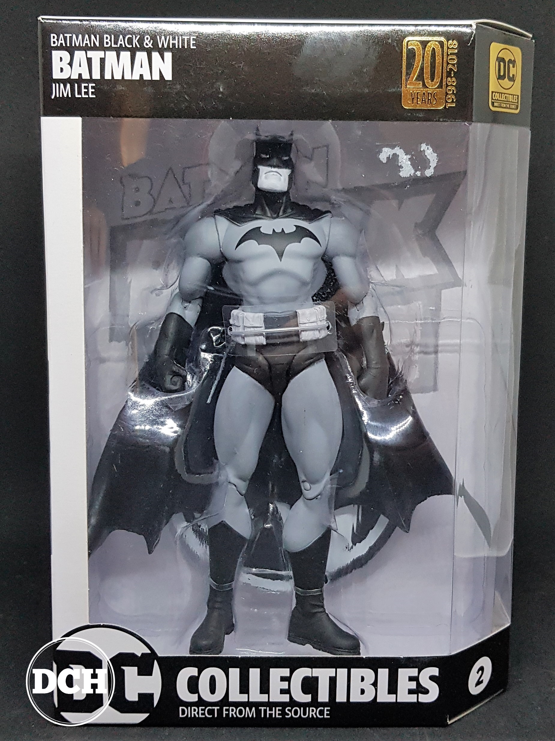 Figure Specs | Batman Black & White – #2 Batman (Jim Lee) – DC