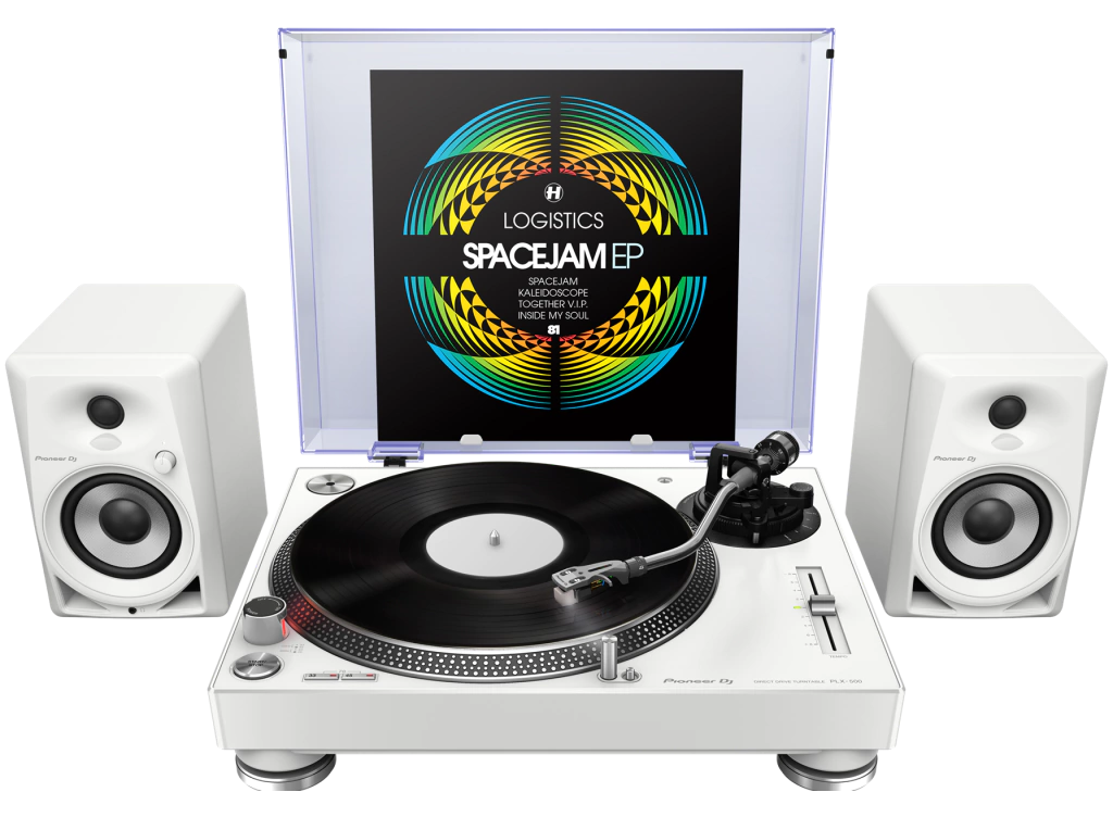 Toca Discos PLX-500-W Pioneer DJ - Mundo dos Djs