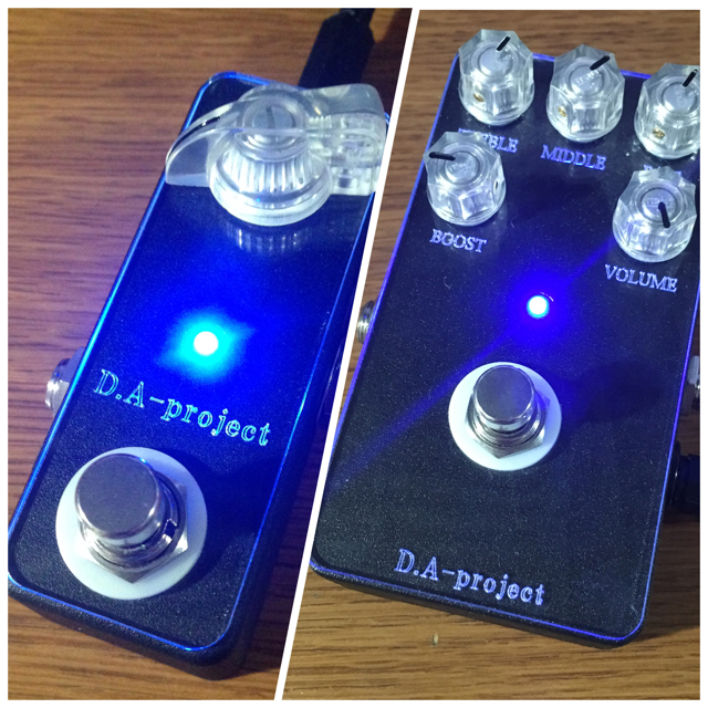 D.A-BoosterかD.A-Booster3か: ギターエフェクターブランド D.A-project