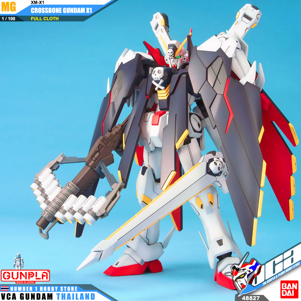 Bandai® Master Grade MG CROSSBONE GUNDAM X-1 FULLCLOTH : Inspired