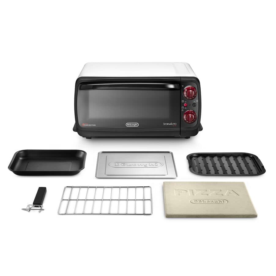 スフォルナトゥット・イーヴォ ミニコンベクションオーブン ホワイト