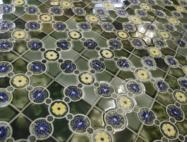 ダントー製マジョリカタイル | タイル研究室ー福ラボー | 淡陶社