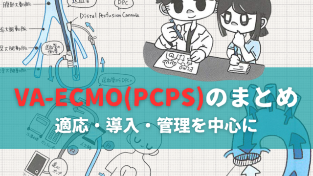 VA-ECMO(PCPS)のまとめ【適応・生理学・導入・管理】｜踊る救急医