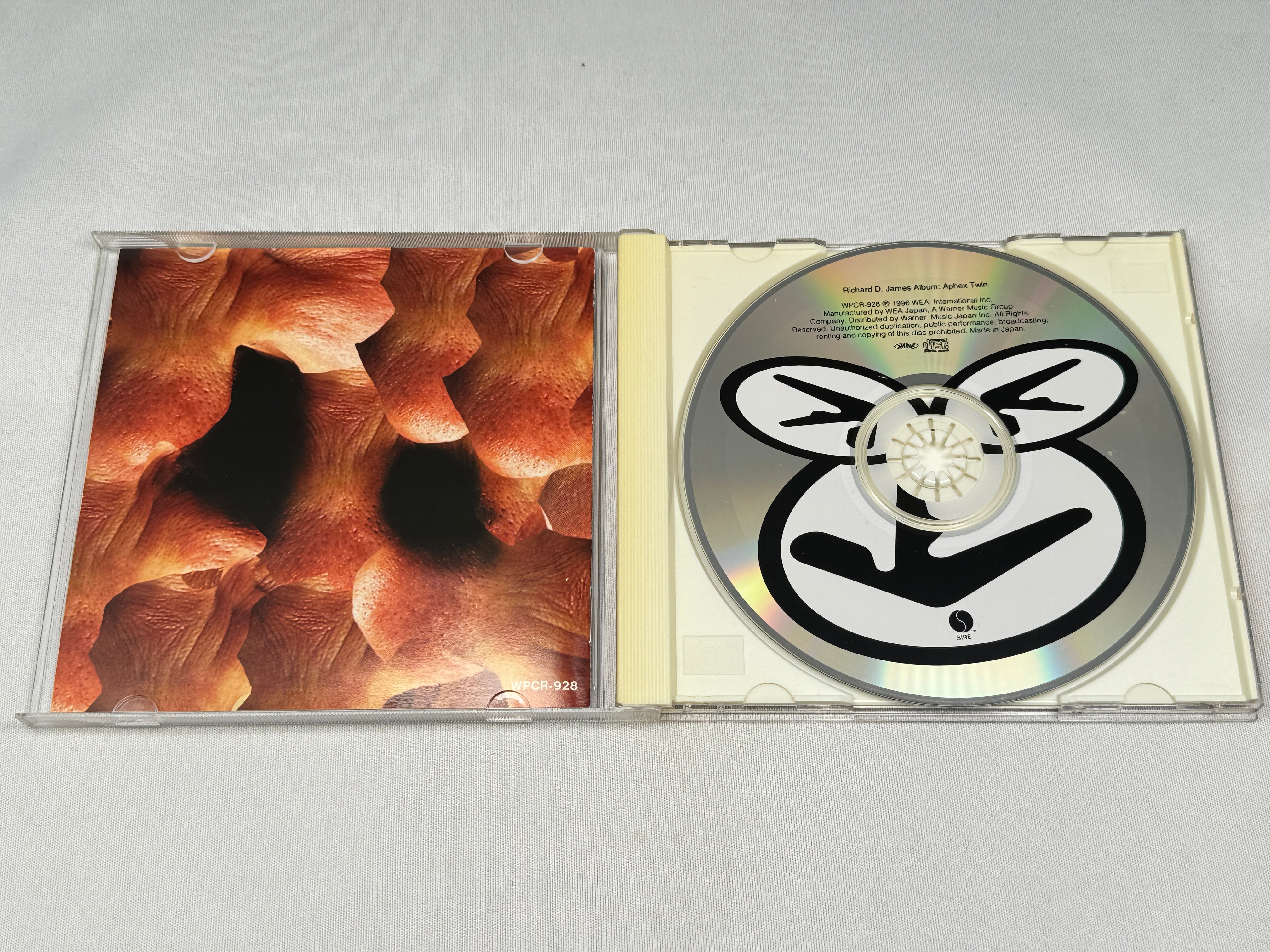 Aphex Twin Richard D. James Album Japanese CD Bonus Tracks WPCR