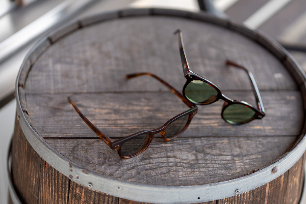 SELECT 新ウッド柄クリア x グレー・クリアミラー 偏光レンズ