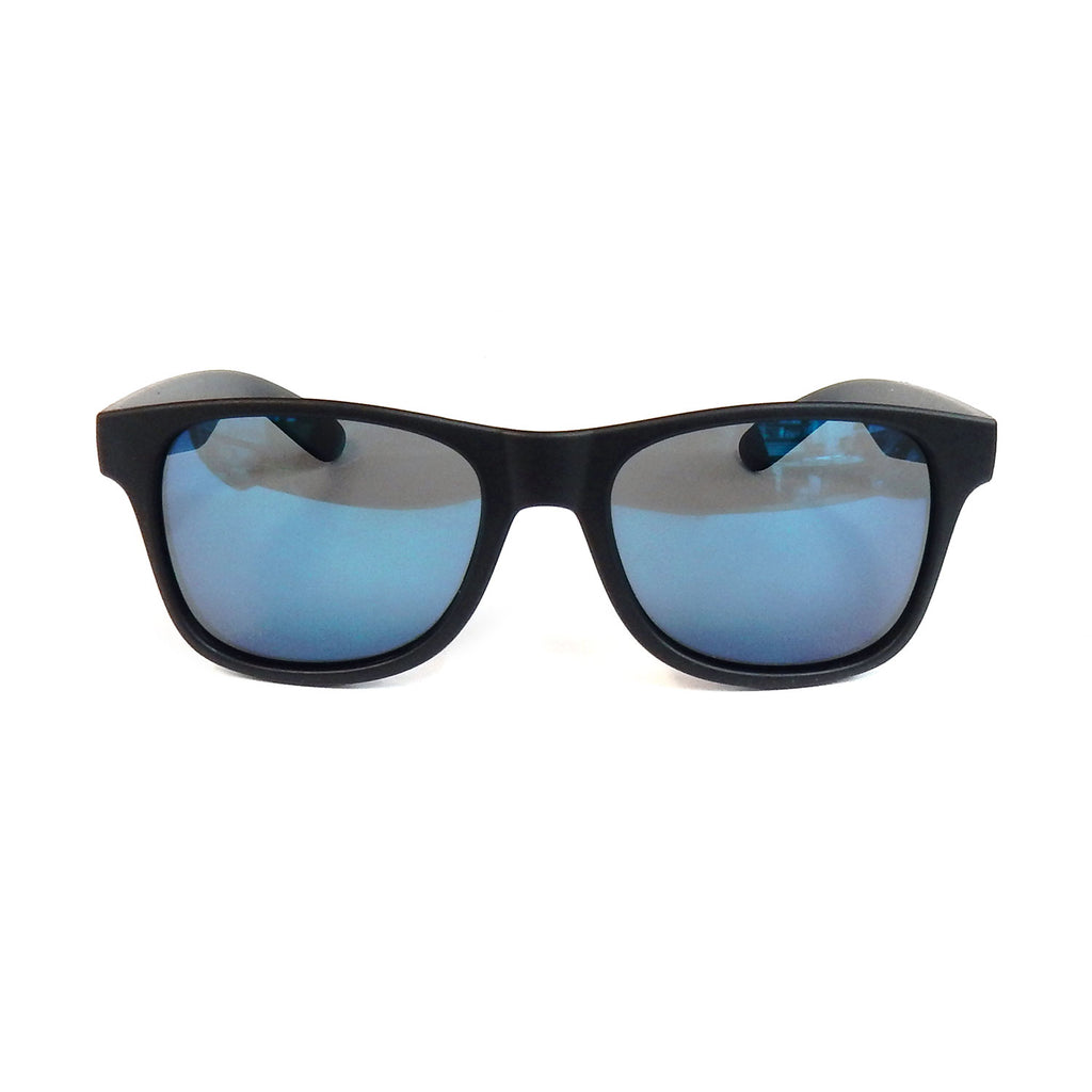 LOCO ブラック x グリーン・ミラー 偏光レンズ 中村貴之デザイン魚柄