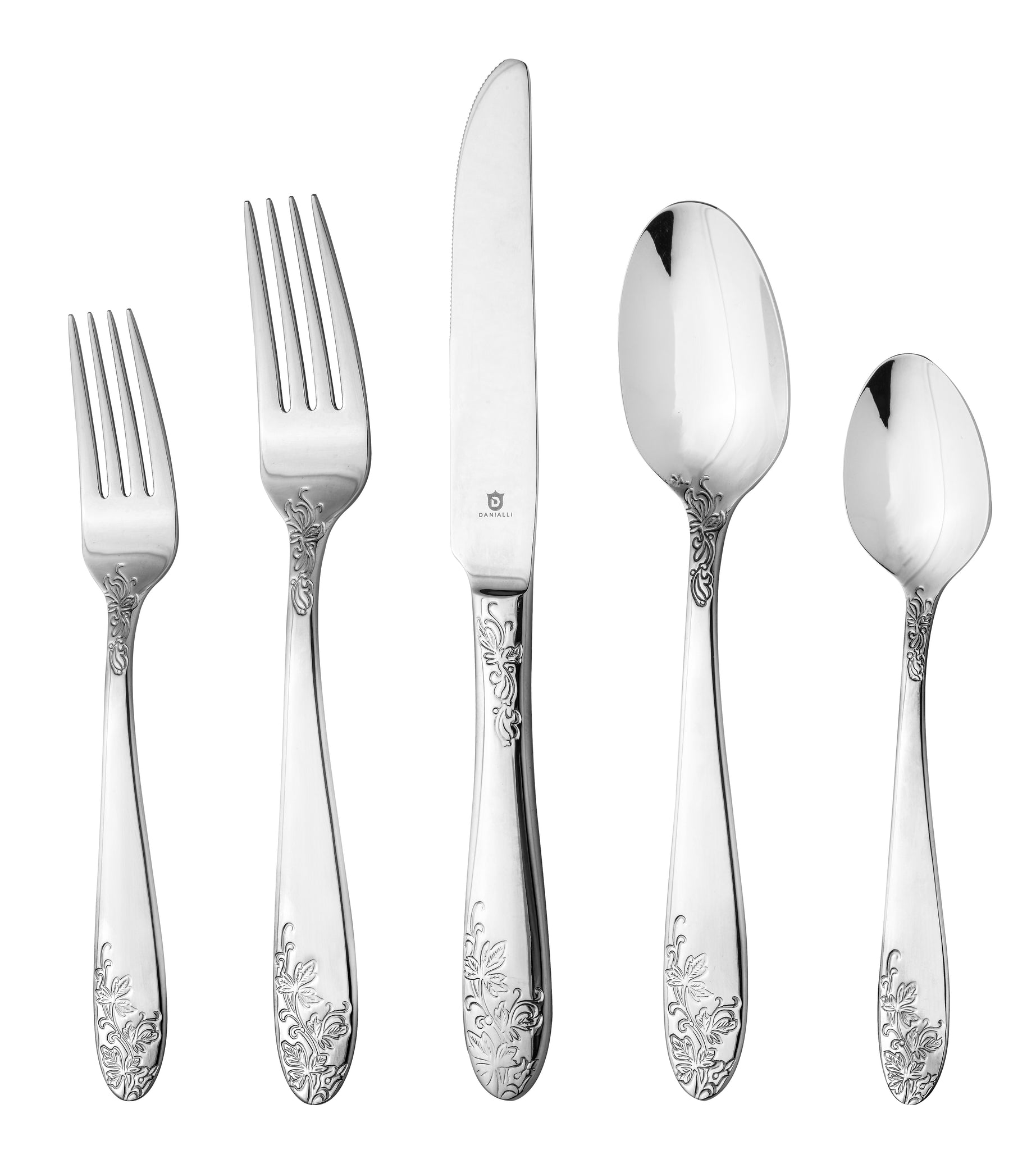 The Imperial 40-Piece Silverware Set – DANIALLI