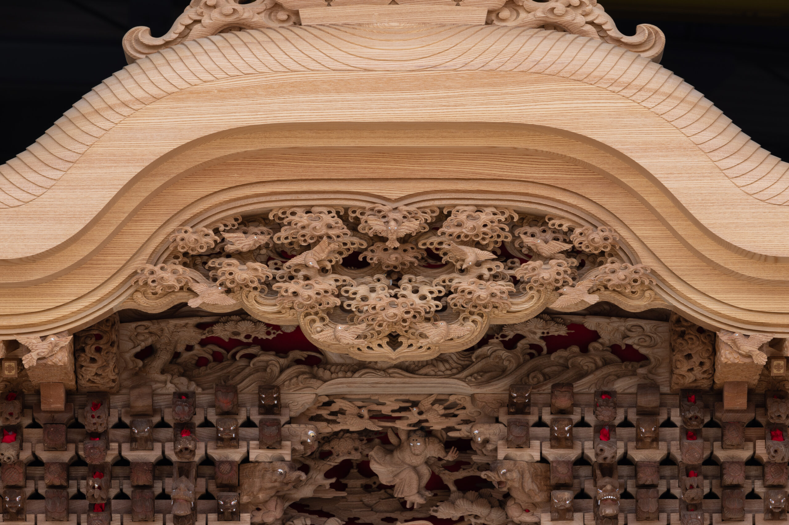 波に千鳥 | だんじり彫刻研究会