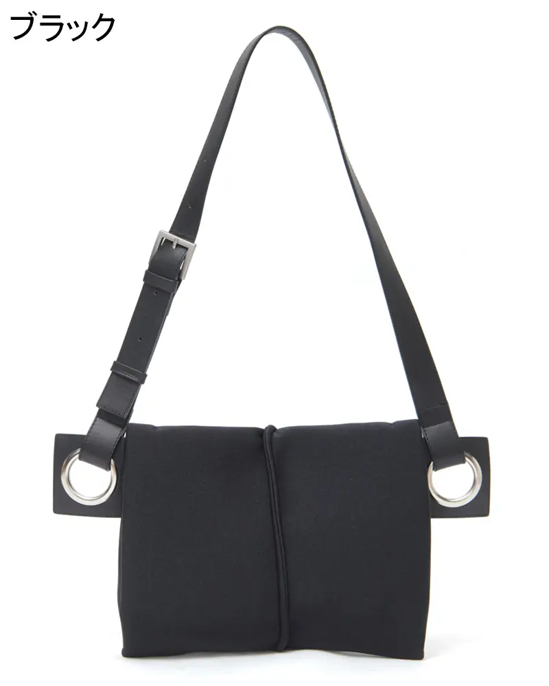 カワカワのボディバッグ wet hatome | 送料無料|ブラック | DANJO 公式