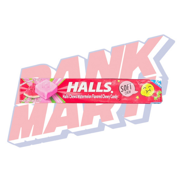 Halls Chews Watermelon Chewy Candy (Thailand) – DANK MART