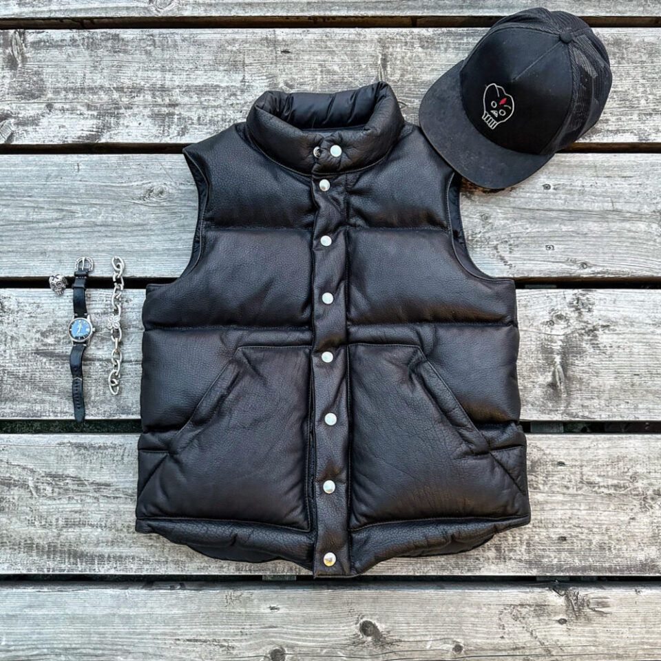 FINE CREEK & CO】Law レザーダウンベスト入荷！！ - Danny