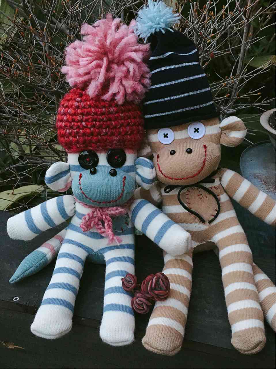 ソックモンキーのつくりかた ソックモンキーのつくりかた（手づくり