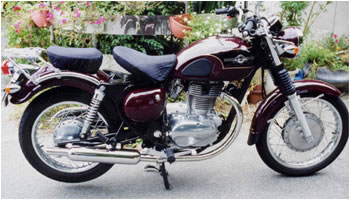 バイクのマフラーを製作,エストレヤ,エストレア大和ステンレス