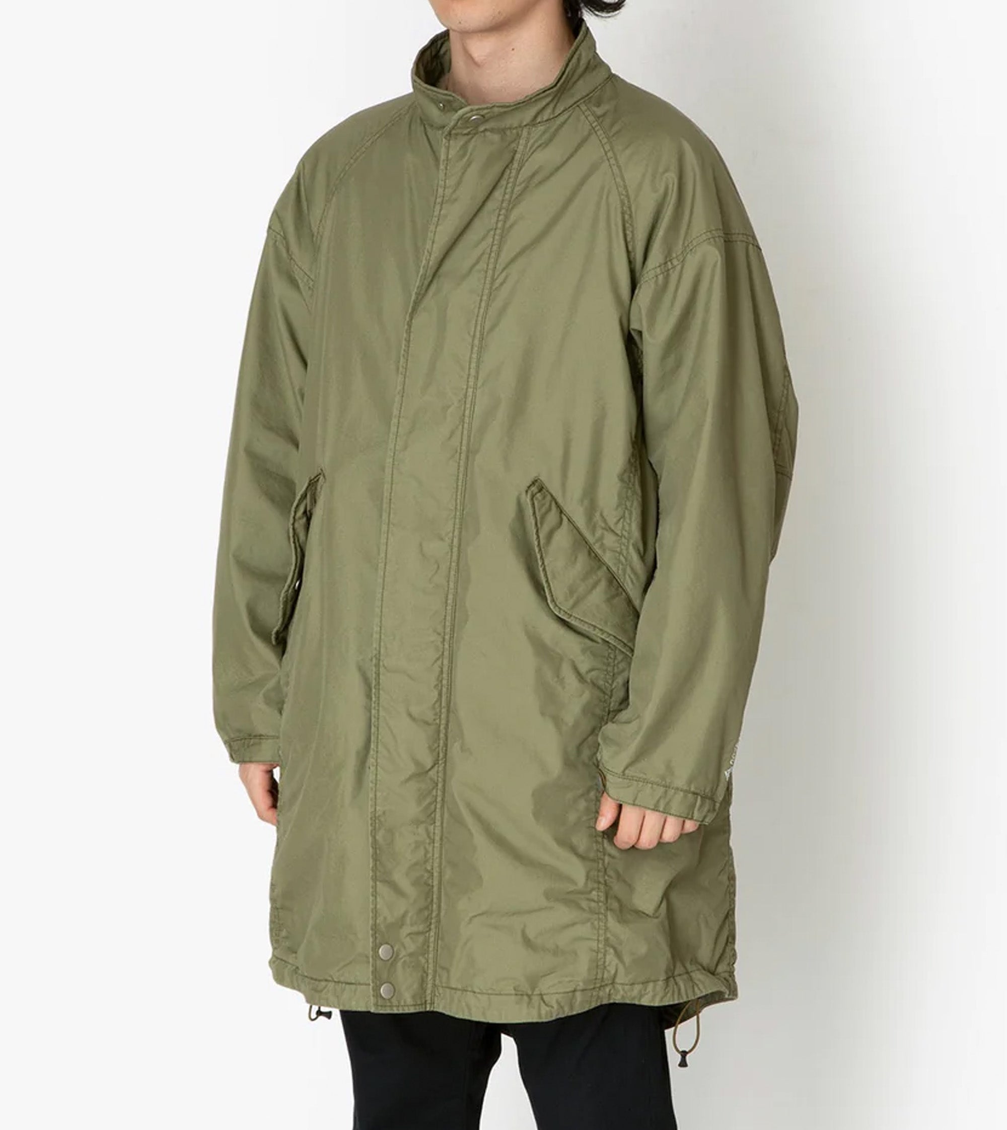 TROOPER COAT C/N GABARDINE WITH GORE-TEX WINDSTOPPER | DAICHI INC