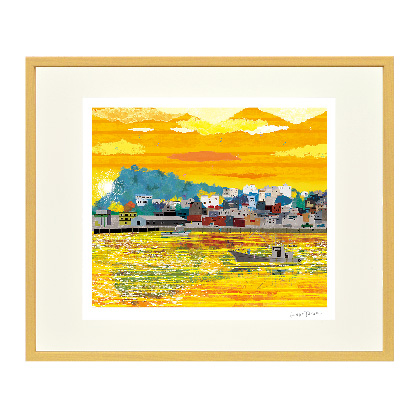 大額オンラインショップ / ある港の風景〈四ツ切〉