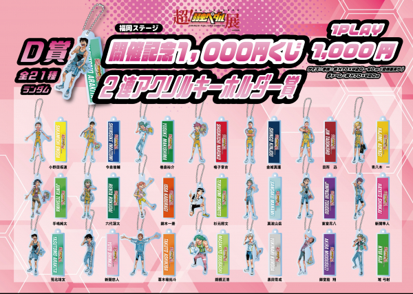 弱虫ペダル展 福岡ステージ 1000円くじ A賞 マフラータオル 真波山岳①