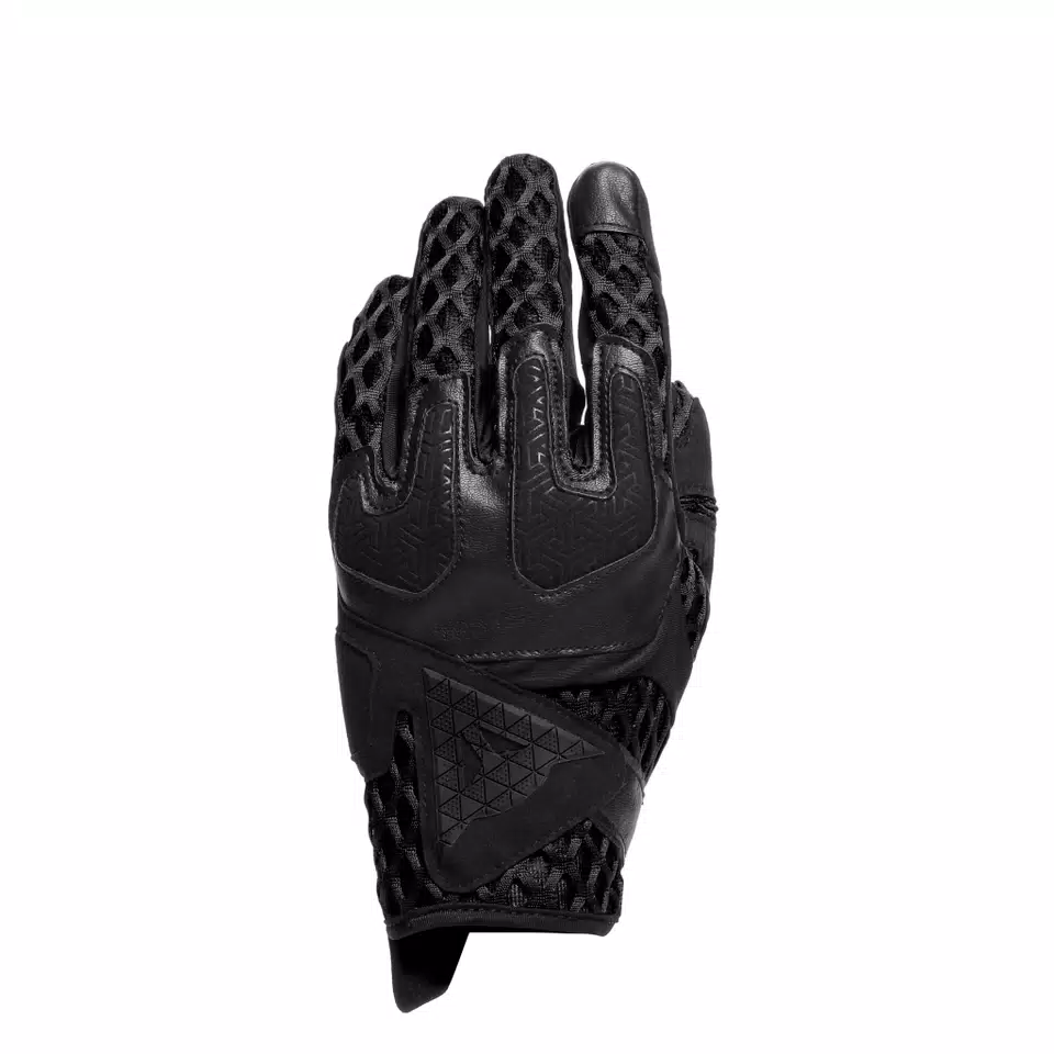 AIR-MAZE - UNISEX MOTORCYCLE TEXTILE SUMMER GLOVES | BLACK/BLACK