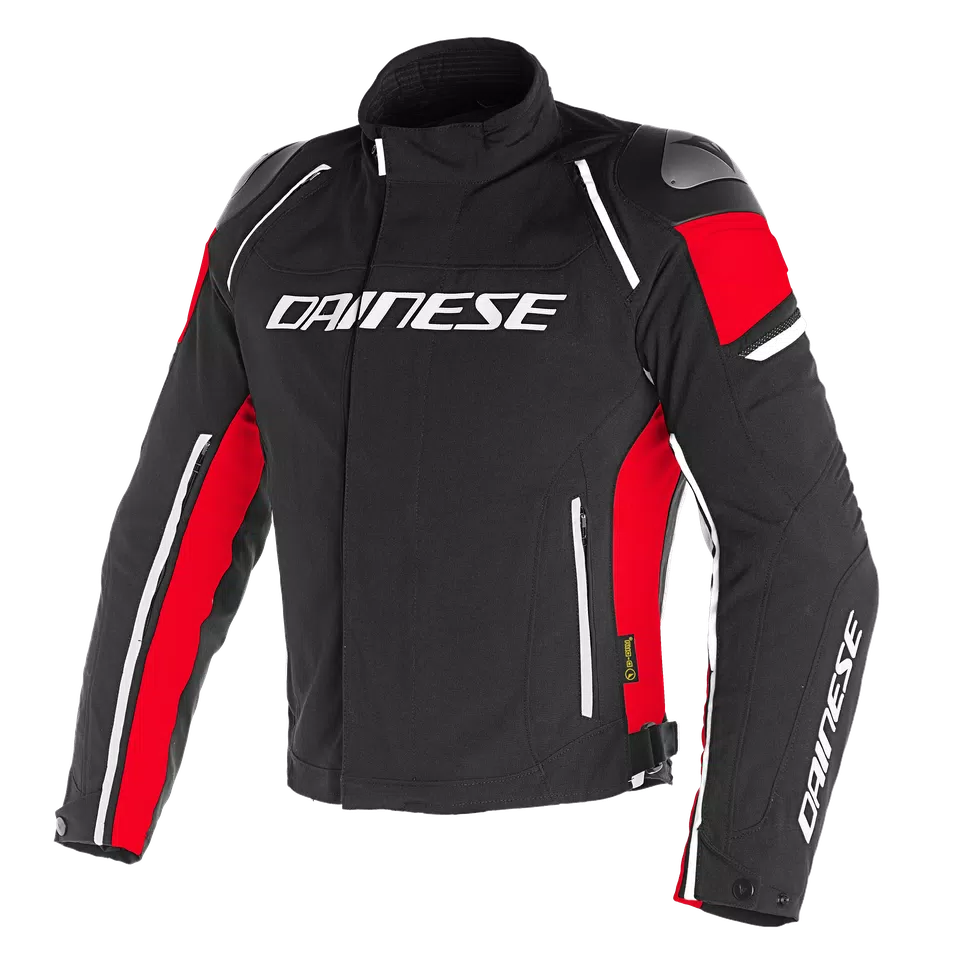 RACING 3 D-DRY® JACKET | BLACK/BLACK/RED | Dainese