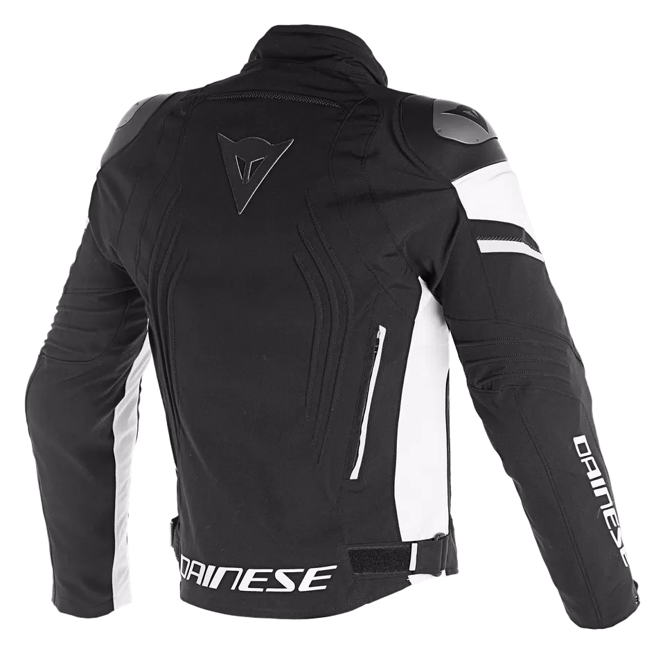 RACING 3 D-DRY® JACKET | BLACK/BLACK/WHITE | Dainese