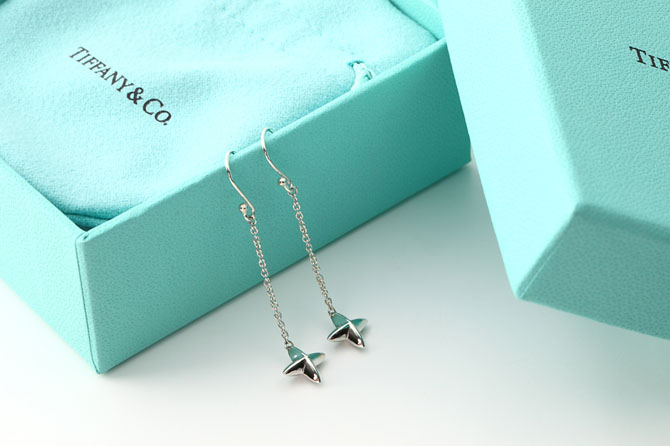 送料無料】 TIFFANY & Co. ティファニー シリウススタードロップ ピアス