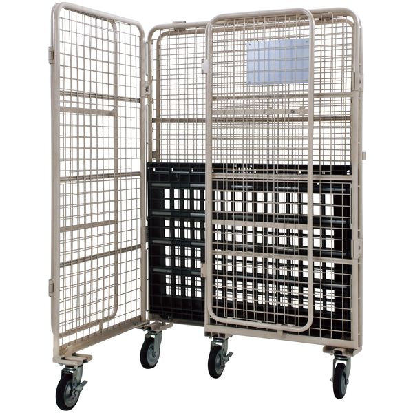 セキュリティタイプ カゴ車 カゴ台車 台車 ロールボックス MSR-5C